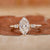 Round Diamond Solitaire Engagement Ring with prong setting.
