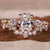oval diamond bridal set