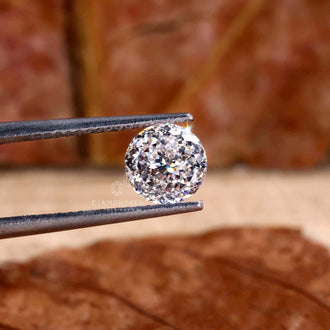 Lab Grown Diamond in rare Portuguese cut design.
