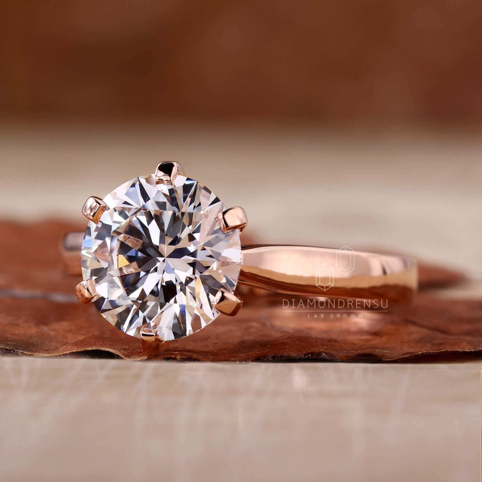 Round Solitaire Engagement Ring for the Love of Your Life