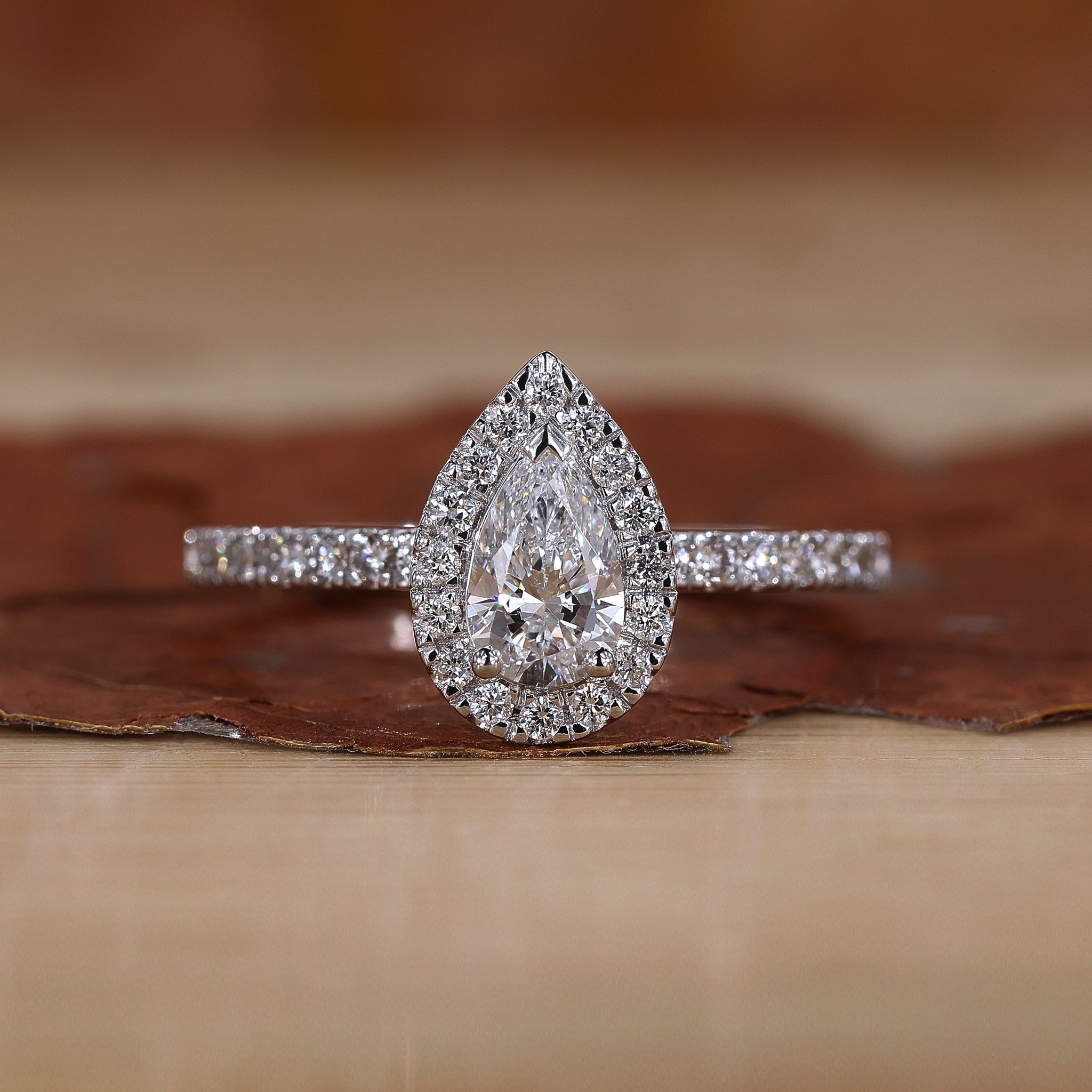 Buy Pear Halo Engagement Ring Unique Beauty buy-pear-halo-engagement-ring-unique-beauty