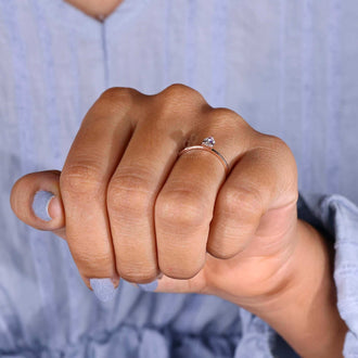 certified diamond engagement ring