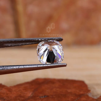 Diamondrensu offers a 1.17 carat lab grown old mine cushion cut loose diamond.
