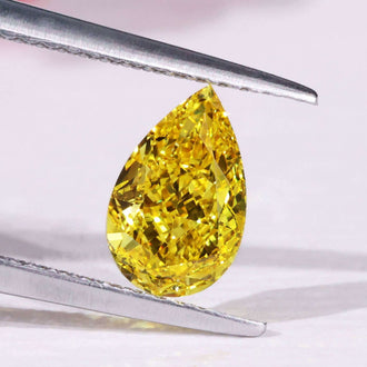 Pear cut diamond lab grown diamond IGI Certified
