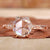 A stunning Rose Cut Diamond Ring in vintage rose gold - Diamondrensu
