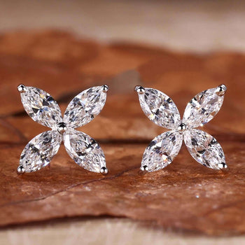 diamond stud earrings