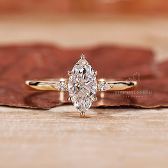 Marquise Ring crafted with high-quality craftsmanship.