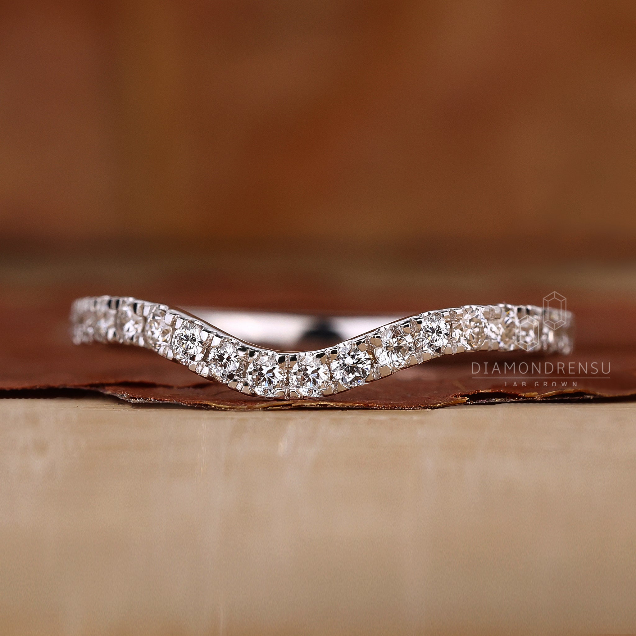 Stackable Wedding Band designed to mix and match with ease.
