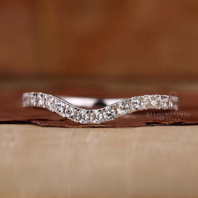 Stackable Wedding Band designed to mix and match with ease.
