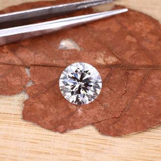 Round diamond loose lab grown diamond