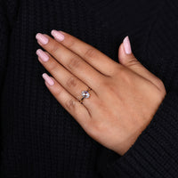 Milgrain Ring with intricate detailing for a vintage-inspired look.