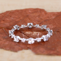 Round Diamond Eternity Wedding Band for lasting elegance.
