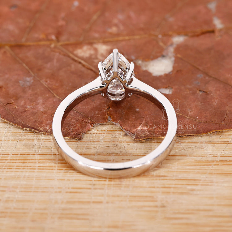 Pave Engagement Ring showcasing brilliant diamond accents.