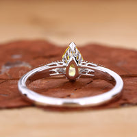 Pave Setting Ring with sparkling pave set diamond design.