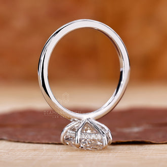 Claw Prong Ring securing a stunning diamond with style.