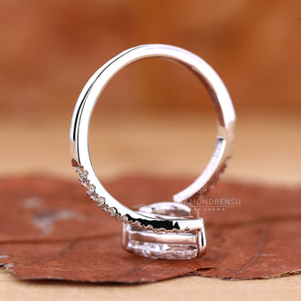 White Gold Engagement Ring for a luxurious feel and style.