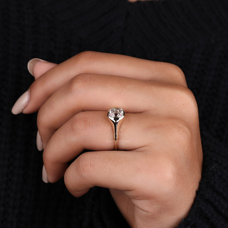 Solitaire Engagement Ring crafted for special moments.
