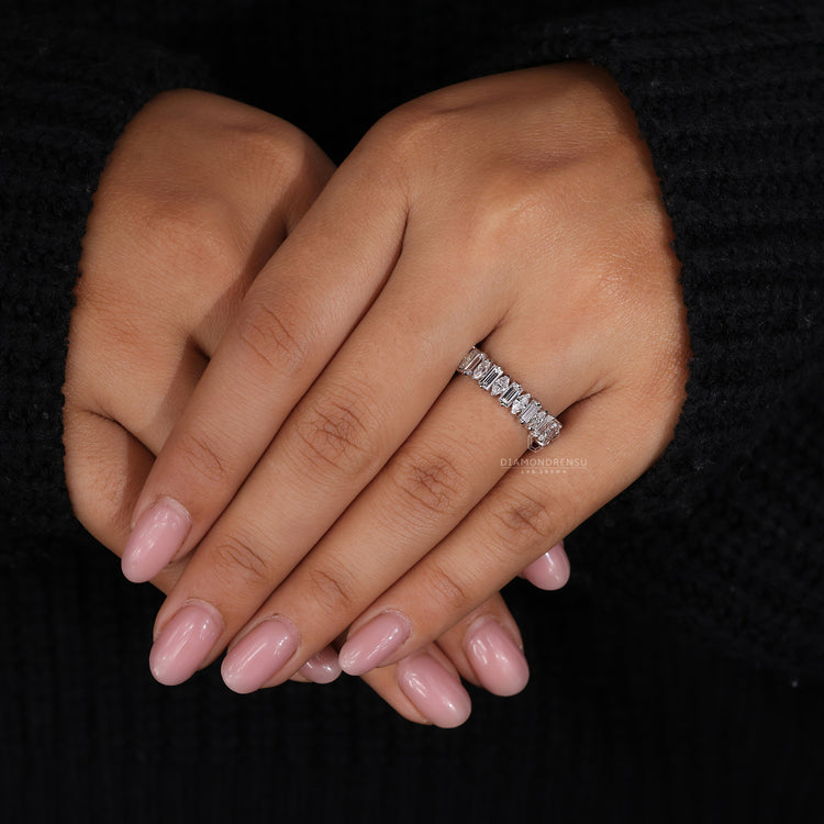 Handmade band featuring exquisite craftsmanship.
