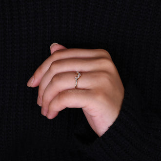 Custom wedding band designed to your liking.
