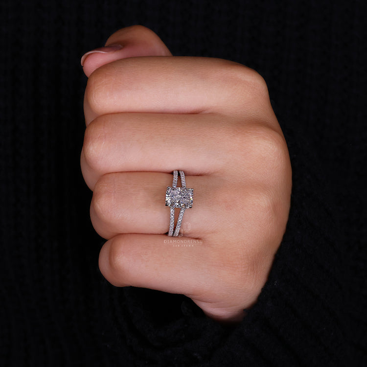 Radiant Cut Diamond Ring with exceptional clarity and brilliance.