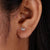 marquise stud earrings