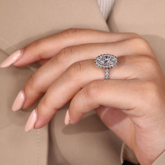 Lab Grown Diamond with IGI certified.
