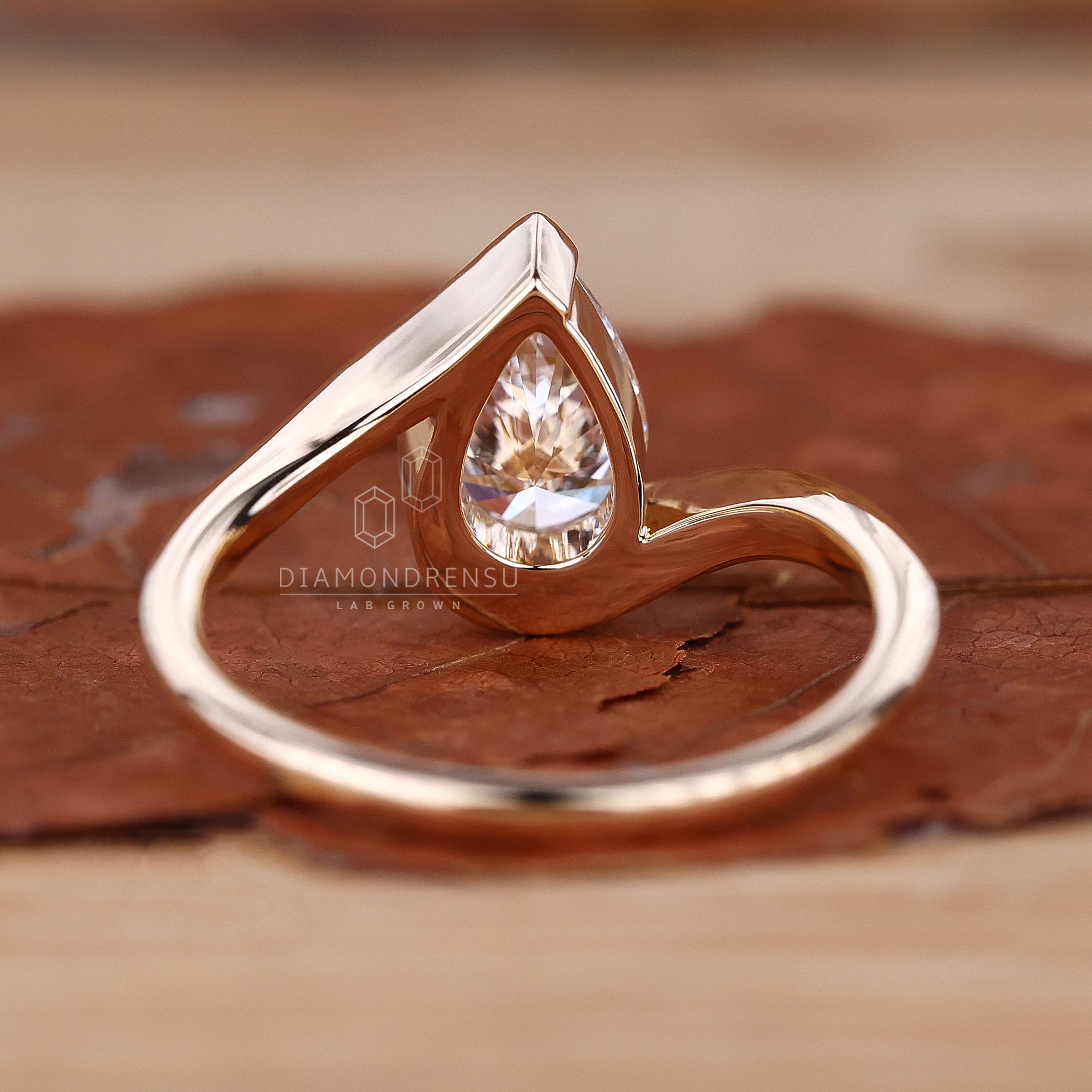Pear Shaped Engagement Ring Timeless and Unique Design