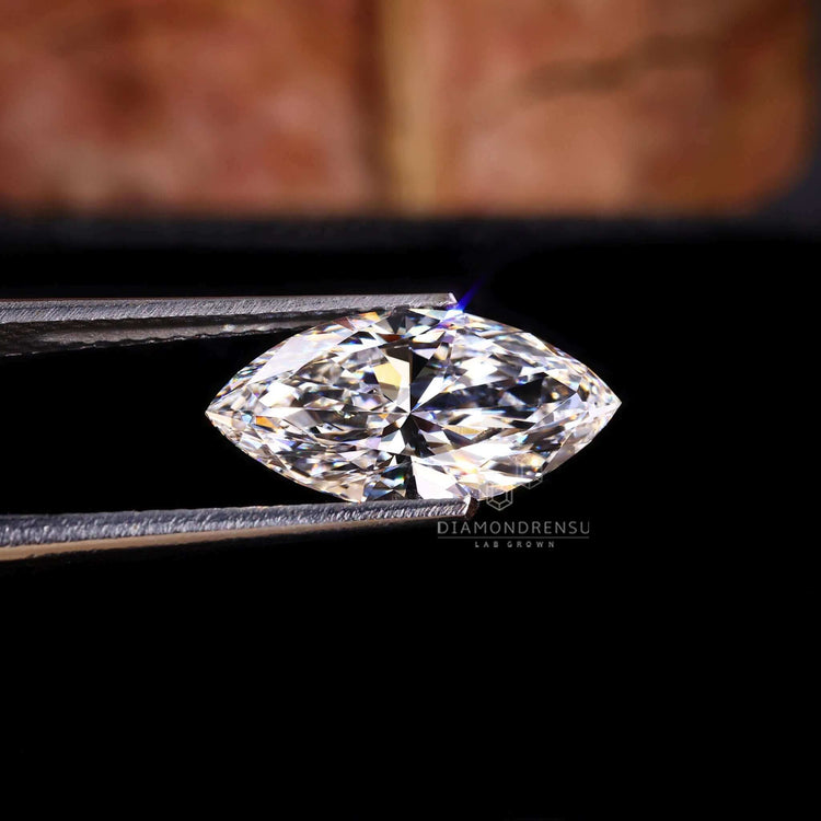 Lab grown marquise diamond is great for creating unique pendants.