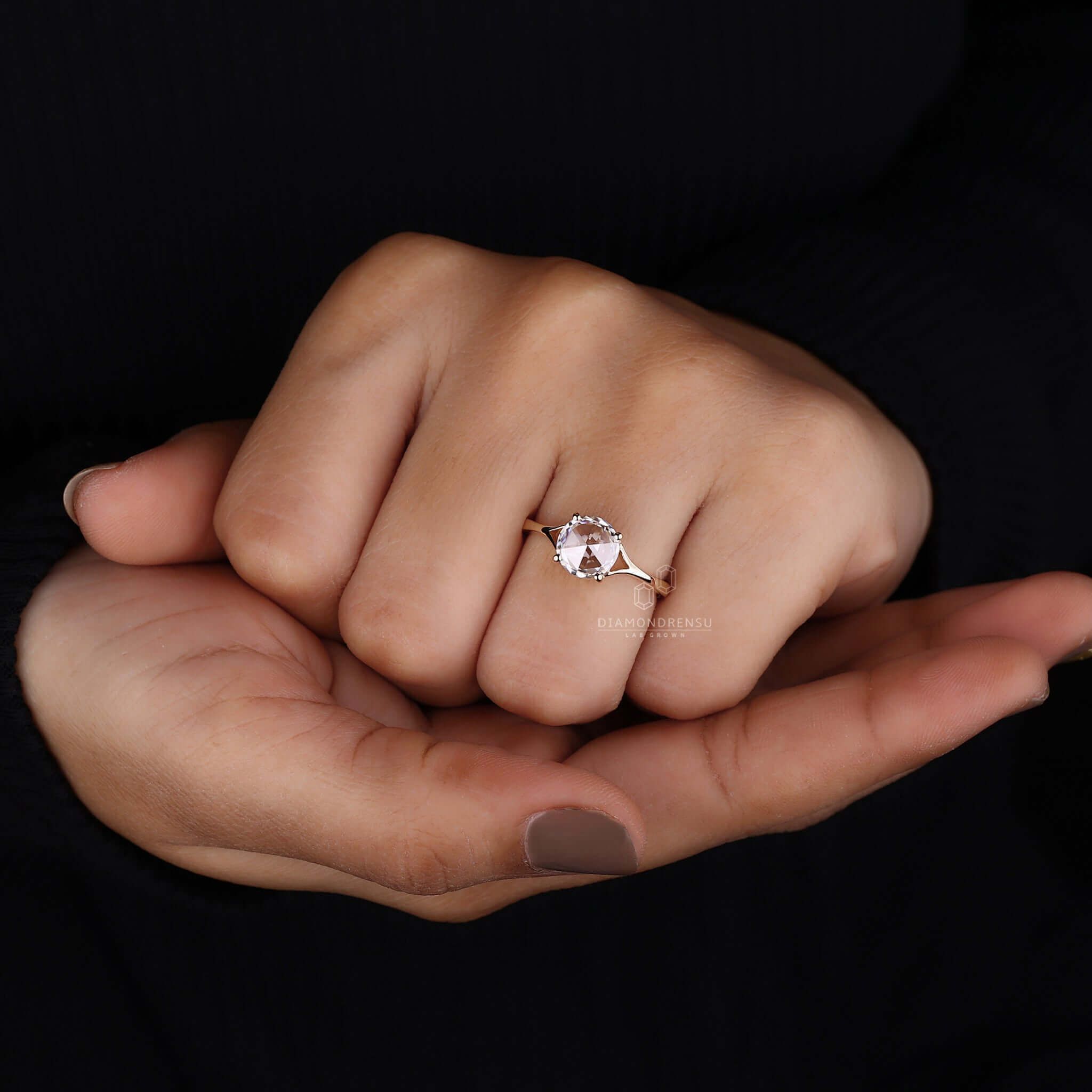 split shank engagement ring