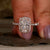 cushion halo engagement ring