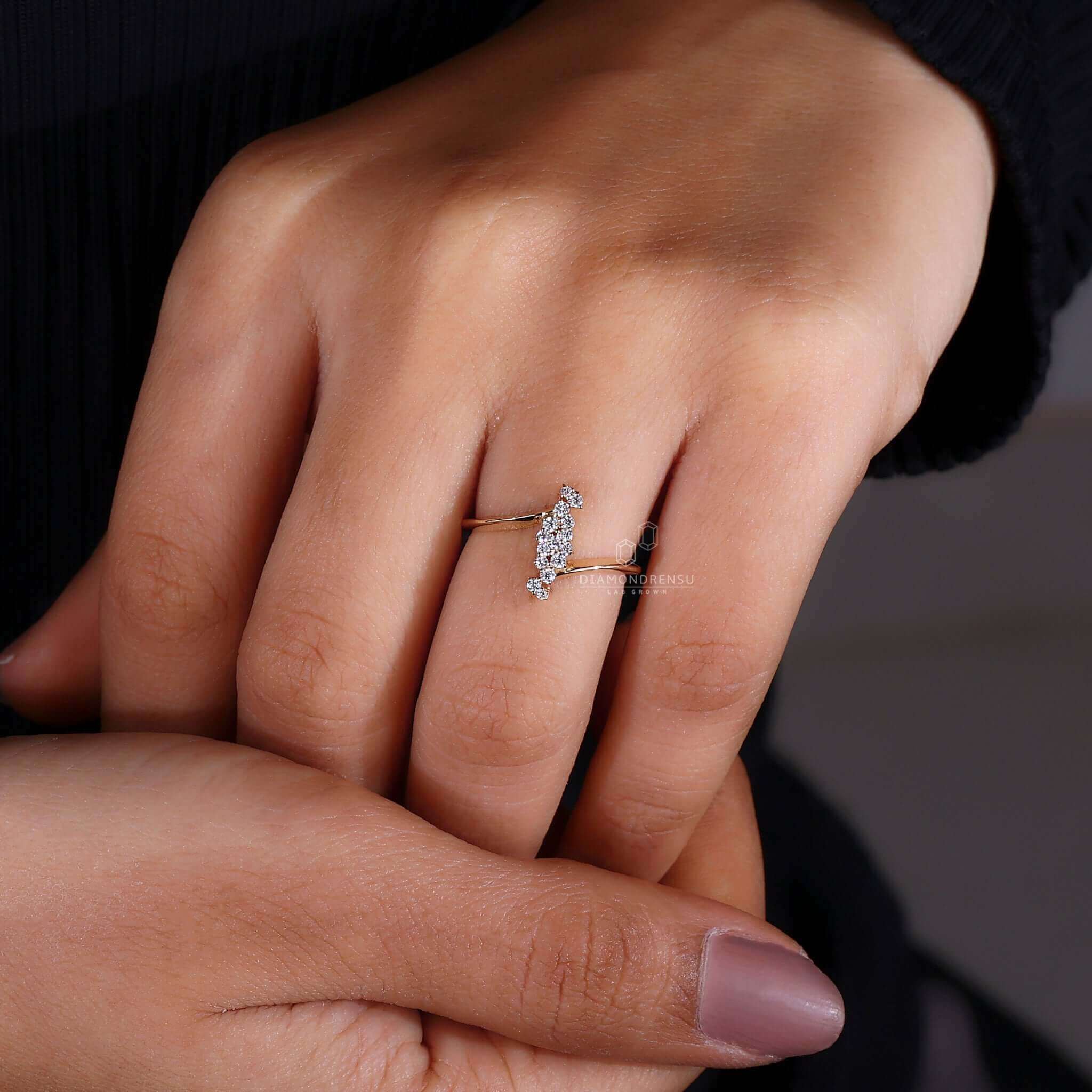 conflict free diamond wedding ring