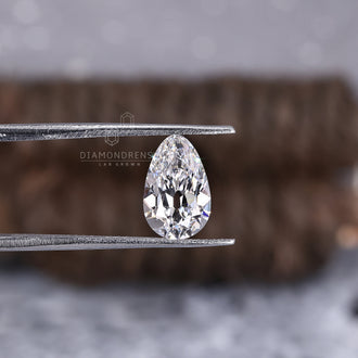 Pear Old European Cut Diamond