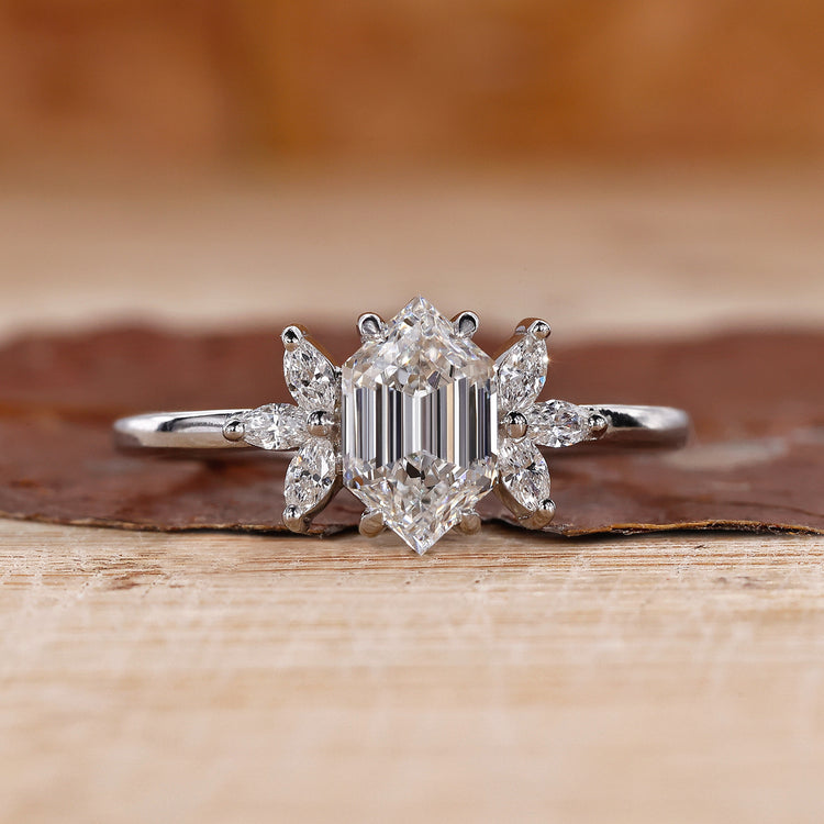 7 Stone Diamond Ring featuring stunning diamonds in a secure setting.