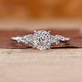 Nature Inspired Engagement Ring featuring a stunning design.
