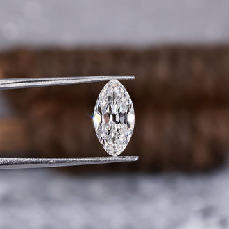 Old Mine Cut Marquise Diamond for Custom Jewelry Designs