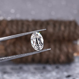 Old Mine Cut Oval Diamond