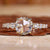 rose cut engagement ring