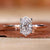marquise step cut diamond ring