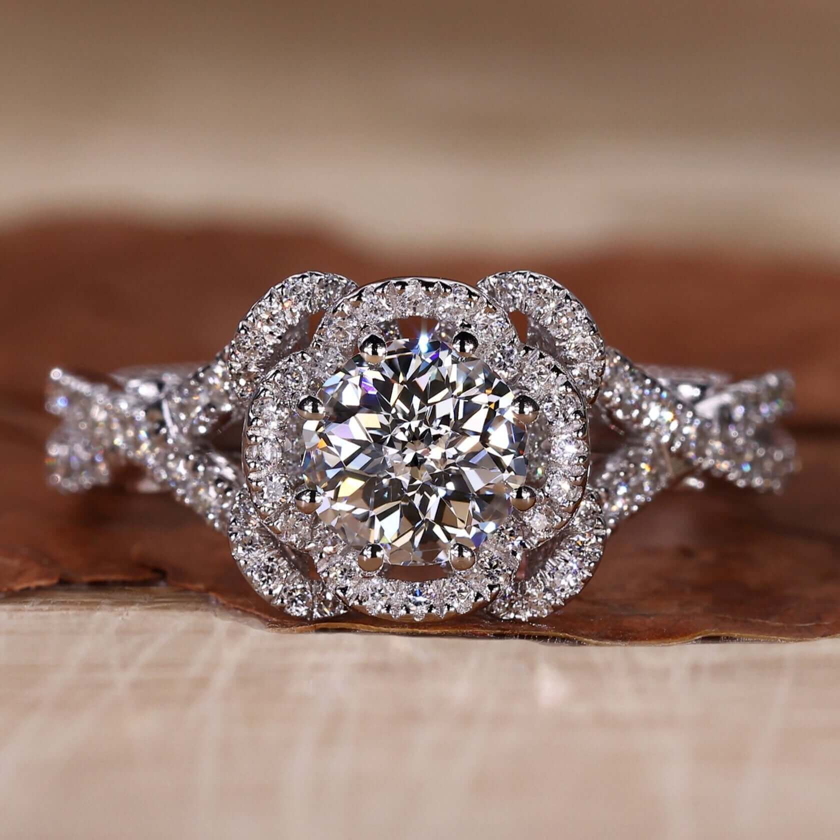 jubilee cut diamond ring