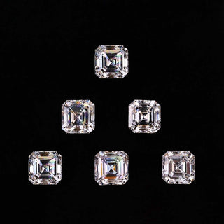 Lab Grown Asscher Cut Diamond offered in 0.26 carat diamond size.
