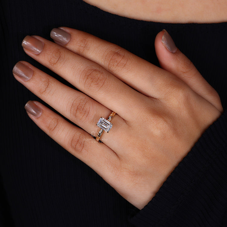 Cushion Cut Diamond Ring designed to showcase brilliance.
