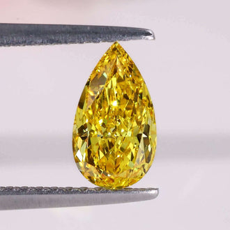Pear cut diamond lab grown diamond
