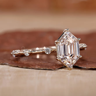 Pave Diamond Ring with a luxurious, intricate setting.
