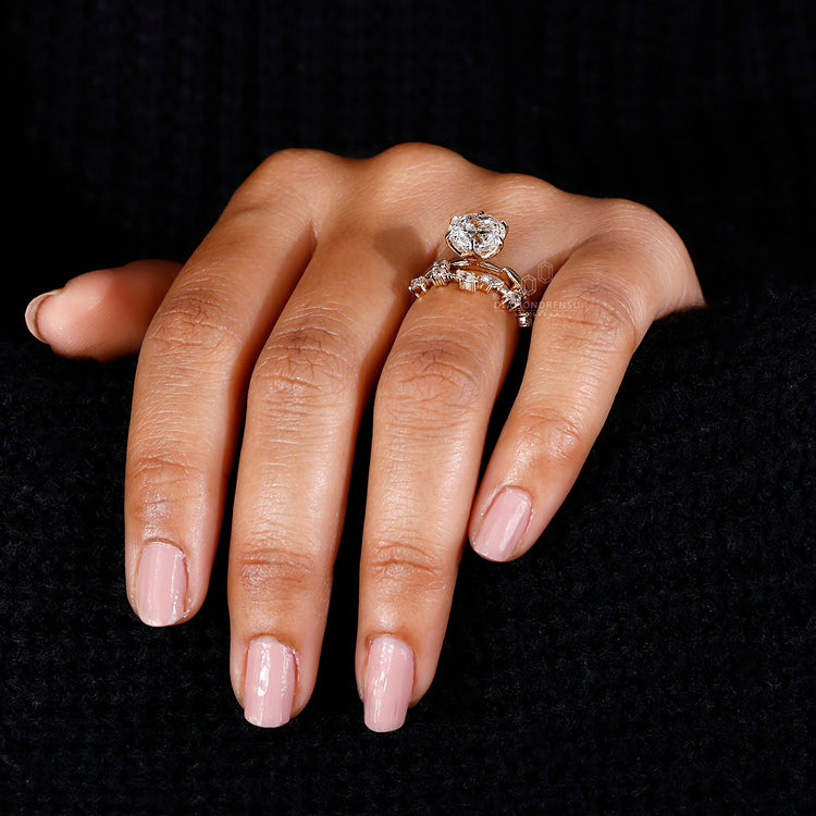 Solitaire Diamond Ring set in a sleek and sophisticated style.
