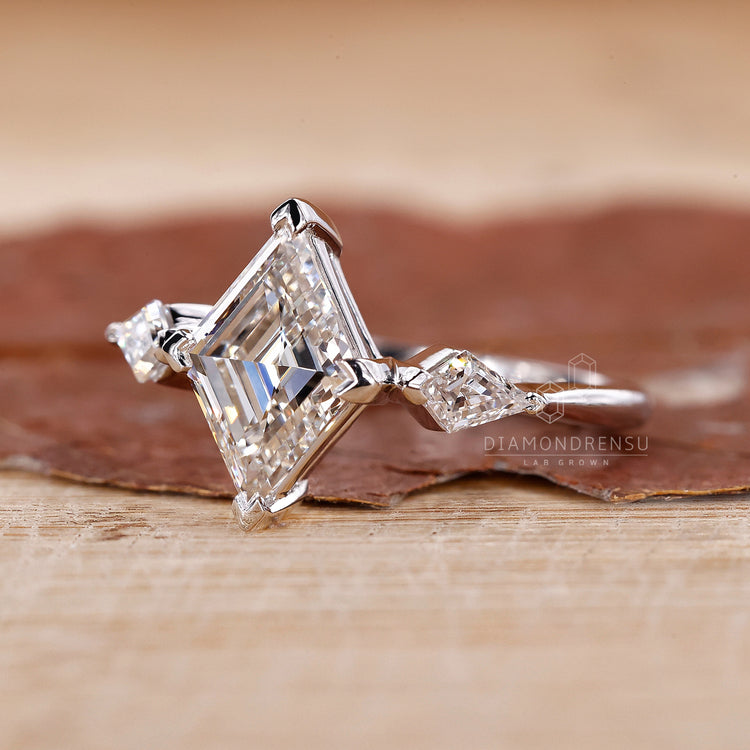 Prong Setting Ring designed to hold diamonds securely and beautifully.