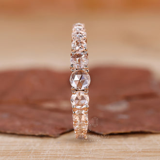 Gift for Her with a beautiful Lab Grown Diamond Wedding Band.
