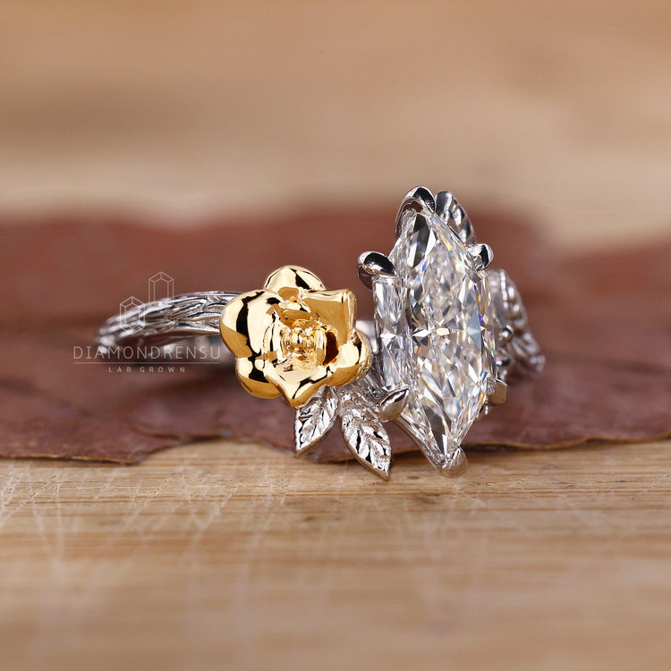 Round Cut Diamond Ring crafted for maximum sparkle.
