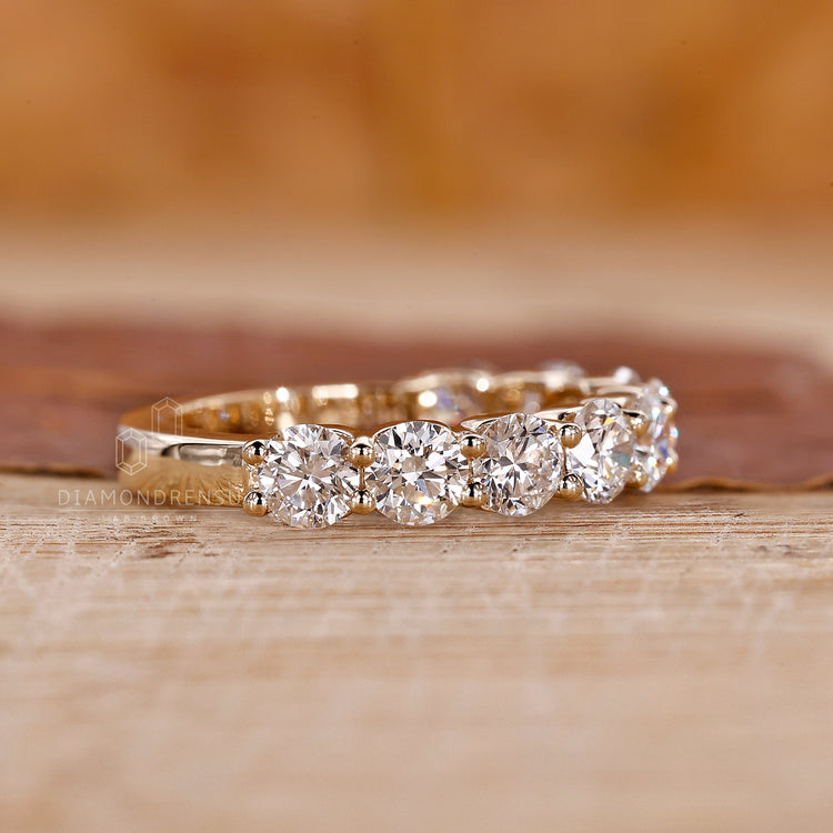 Custom wedding band crafted for a perfect fit.
