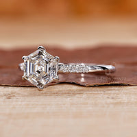 Pave Diamond Ring with stunning brilliance and sparkle.