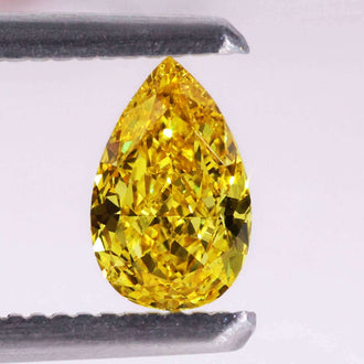 Pear cut diamond lab grown diamond IGI Certified
